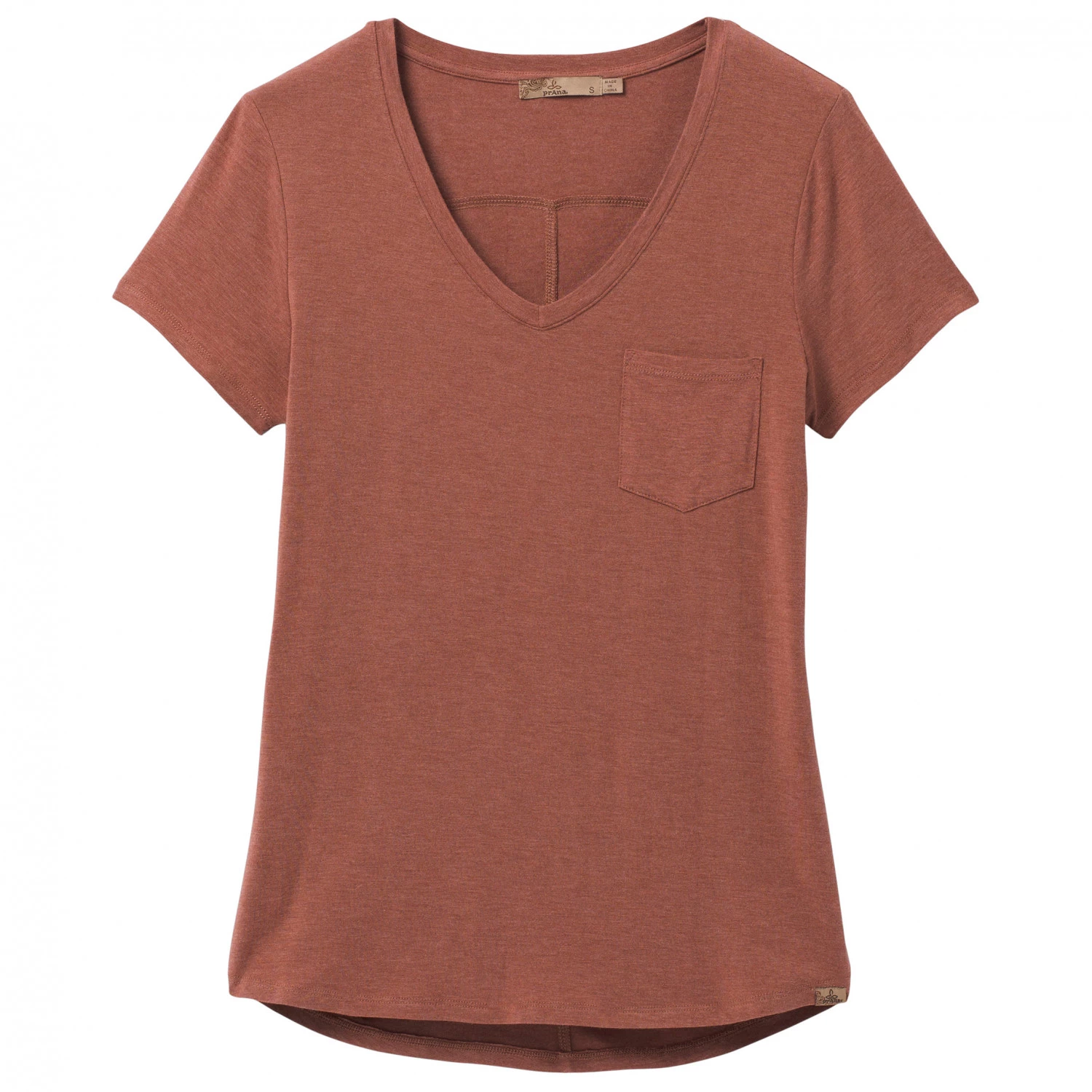 Prana - Women's Foundation S/s V-Neck Top - Débardeur 1 Prana - Women's Foundation S/s V-Neck Top - Débardeur