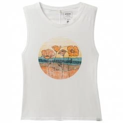 Prana - Women's Organic Graphic Sleeveless - T-shirt -Tée-shirts Soldes prana womens organic graphic sleeveless t shirt 2