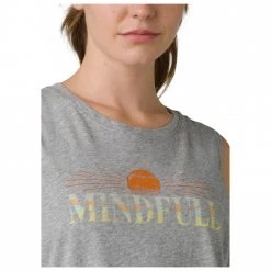 Prana - Women's Organic Graphic Sleeveless - T-shirt -Tée-shirts Soldes prana womens organic graphic sleeveless t shirt detail 4