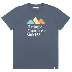 Revolution - Loose Fit T-Shirt with Embroidery CLU - T-shirt