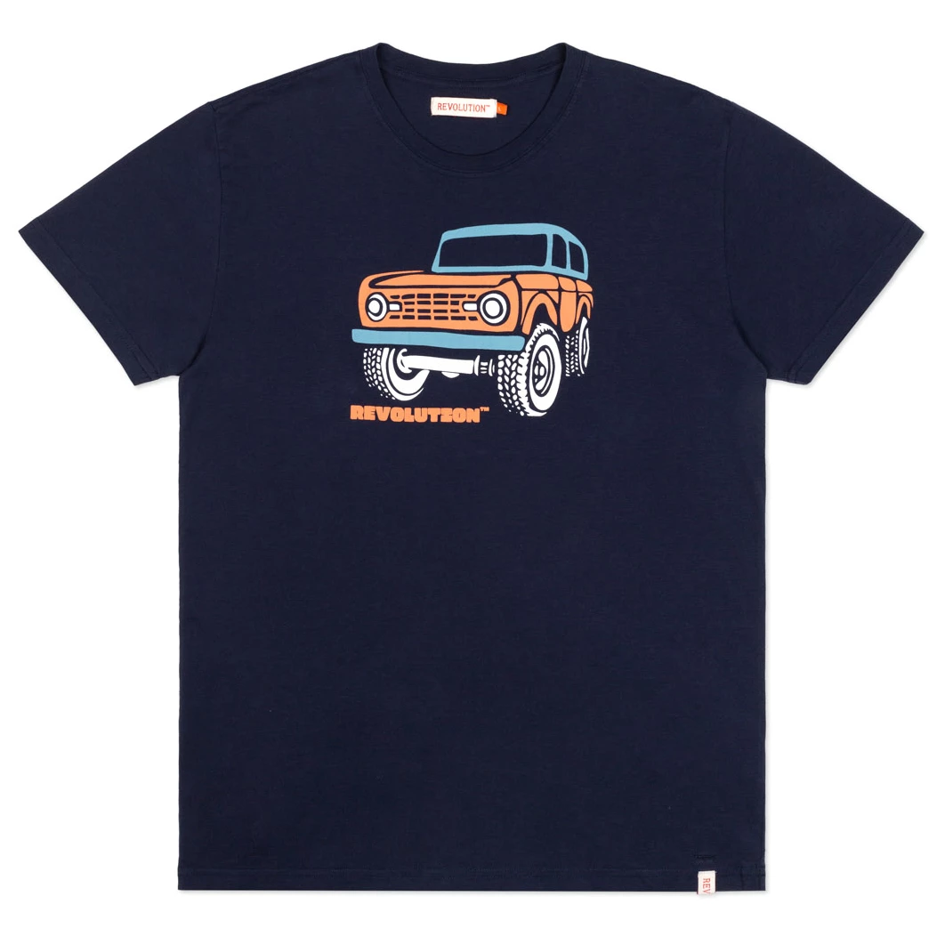 Revolution - Loose Fit T-Shirt with Embroidery JEE - T-shirt 1 Revolution - Loose Fit T-Shirt with Embroidery JEE - T-shirt