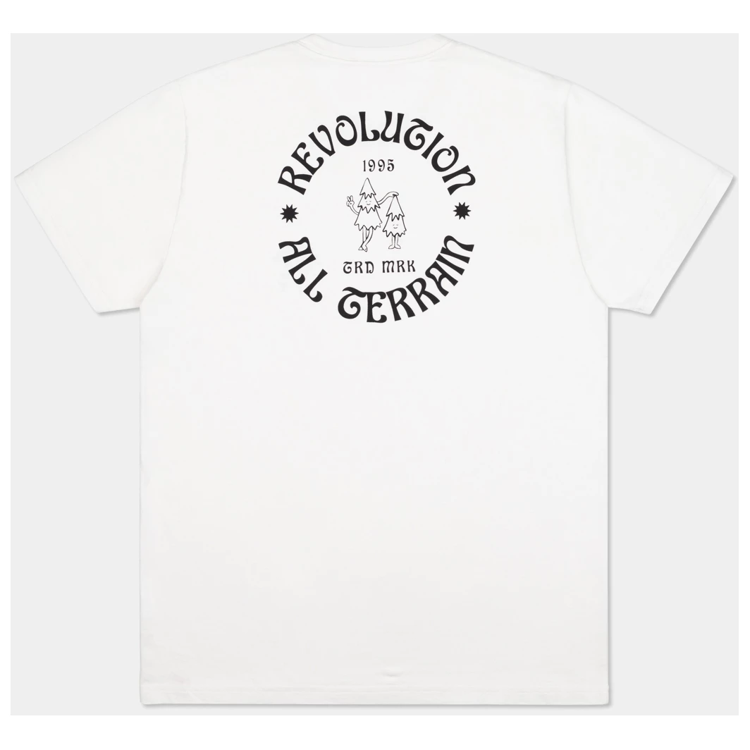 Revolution - Regular Fit T-Shirt with Front and Back Print ALL - T-shirt 2 Revolution - Regular Fit T-Shirt with Front and Back Print ALL - T-shirt – Image 2