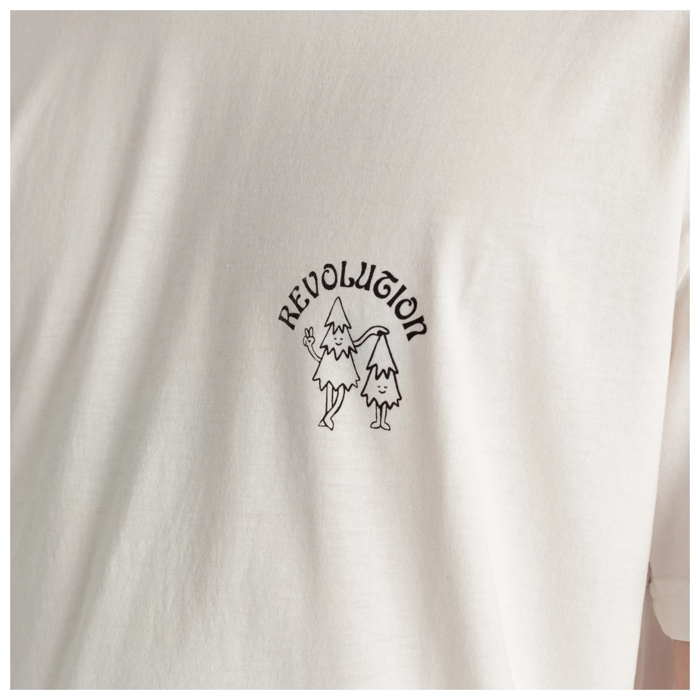 Revolution - Regular Fit T-Shirt with Front and Back Print ALL - T-shirt 6 Revolution - Regular Fit T-Shirt with Front and Back Print ALL - T-shirt – Image 6