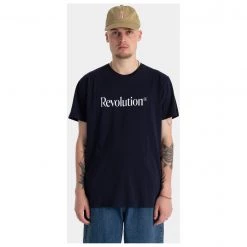 Revolution - Regular Fit T-Shirt with Front and Back Print FRI - T-shirt -Tée-shirts Soldes revolution regular fit t shirt with front and back print fri t shirt detail 3