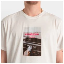 Revolution - Regular Fit T-Shirt with Front Print CAS - T-shirt -Tée-shirts Soldes revolution regular fit t shirt with front print cas t shirt detail 4