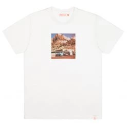 Revolution - Regular Fit T-Shirt with Front Print MOT - T-shirt -Tée-shirts Soldes revolution regular fit t shirt with front print mot t shirt 1