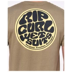 Rip Curl - Passage S/S Tee - T-shirt -Tée-shirts Soldes rip curl passage s s tee t shirt detail 3