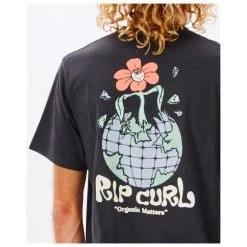 Rip Curl - Saltwater Culture Organic Matters Tee - T-shirt -Tée-shirts Soldes rip curl saltwater culture organic matters tee t shirt detail 5