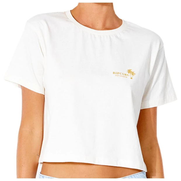 Rip Curl - Women's The Island Crop Tee - T-shirt 1 Rip Curl - Women's The Island Crop Tee - T-shirt