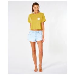 Rip Curl - Women's Wettie Icon Tee II - T-shirt -Tée-shirts Soldes rip curl womens wettie icon tee ii t shirt detail 4