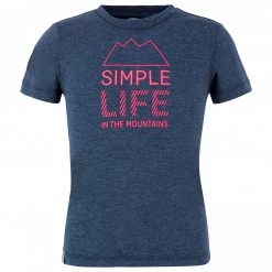 Salewa - Kid's Simple Life Dri-Rel S/S Tee - T-shirt -Tée-shirts Soldes salewa kids simple life dri rel s s tee t shirt 4
