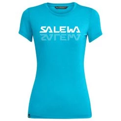 Salewa - Women's Graphic Dri-Rel S/S Tee - T-shirt technique -Tée-shirts Soldes salewa womens graphic dri rel s s tee t shirt technique 2