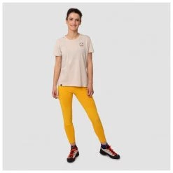 Salewa - Women's Lavaredo Hemp Print T-Shirt - T-shirt technique -Tée-shirts Soldes salewa womens lavaredo hemp print t shirt t shirt technique detail 3