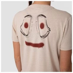 Salewa - Women's Lavaredo Hemp Print T-Shirt - T-shirt technique -Tée-shirts Soldes salewa womens lavaredo hemp print t shirt t shirt technique detail 6