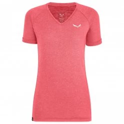 Salewa - Women's Puez Mel Dry V-Neck S/S Tee - T-shirt technique