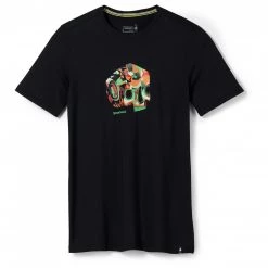 Smartwool - Def Lyfe S/S Graphic Tee - T-shirt en laine mérinos -Tée-shirts Soldes smartwool def lyfe s s graphic tee t shirt en laine merinos 1