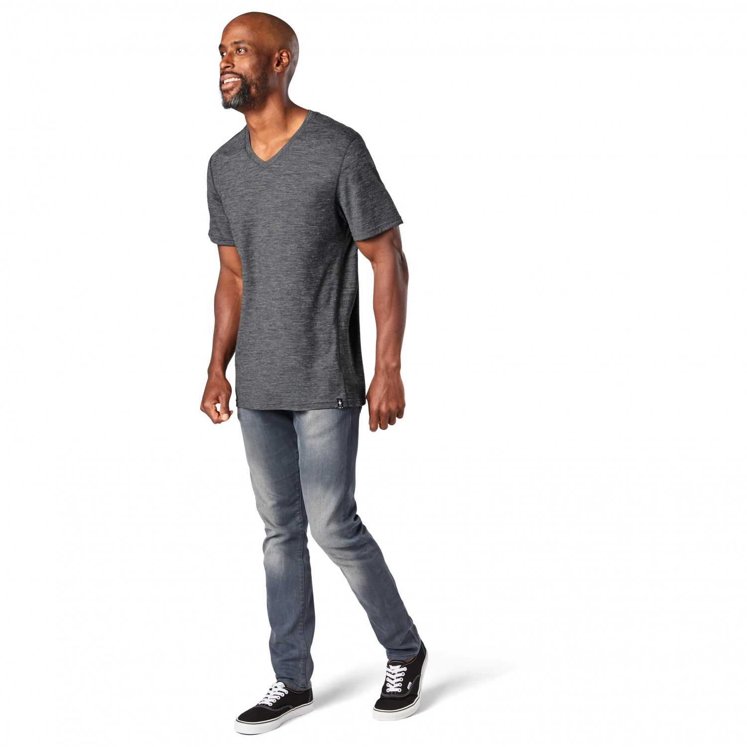 Smartwool - Everyday Exploration Merino V Neck Tee - T-shirt en laine mérinos 2 Smartwool - Everyday Exploration Merino V Neck Tee - T-shirt en laine mérinos – Image 2
