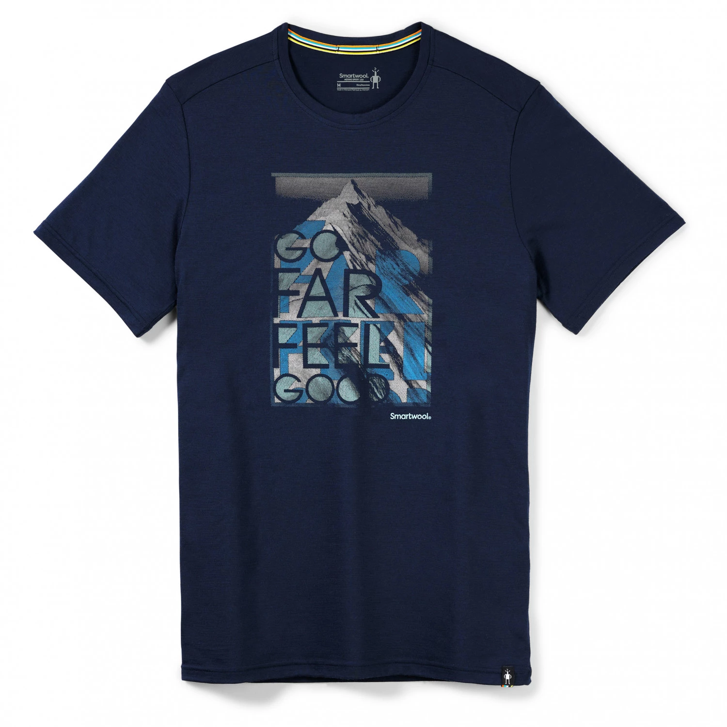 Smartwool - Merino Sport 150 Go Far Feel Good Summit S/S - T-shirt en laine mérinos 6 Smartwool - Merino Sport 150 Go Far Feel Good Summit S/S - T-shirt en laine mérinos – Image 6