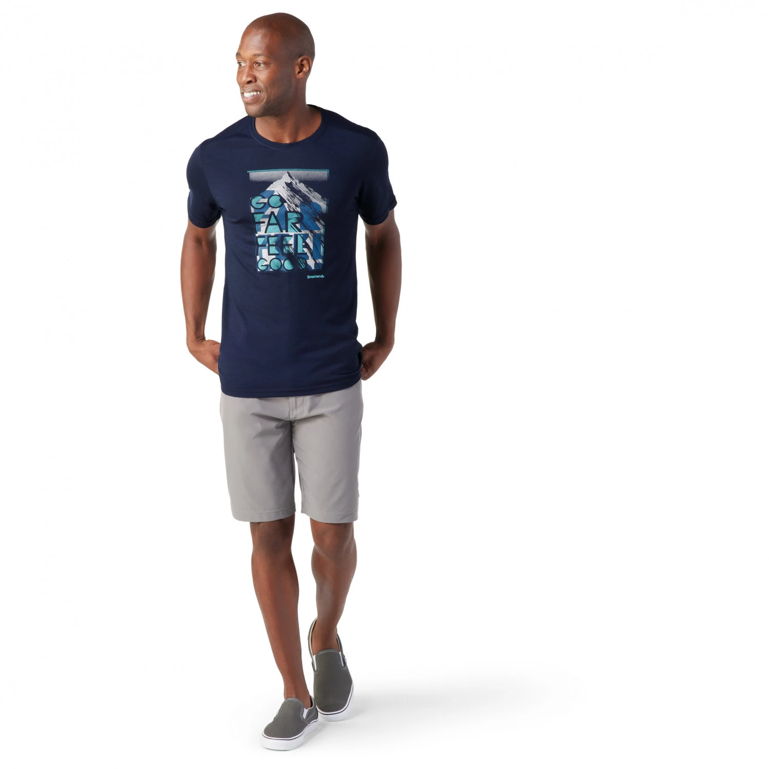 Smartwool - Merino Sport 150 Go Far Feel Good Summit S/S - T-shirt en laine mérinos 2 Smartwool - Merino Sport 150 Go Far Feel Good Summit S/S - T-shirt en laine mérinos – Image 2