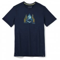 Smartwool - Merino sport 150 Midnight Snooze S/S Graphic Tee - T-shirt en laine mérinos -Tée-shirts Soldes smartwool merino sport 150 midnight snooze s s graphic tee t shirt en laine merinos 2