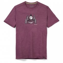 Smartwool - Merino sport 150 Midnight Snooze S/S Graphic Tee - T-shirt en laine mérinos -Tée-shirts Soldes smartwool merino sport 150 midnight snooze s s graphic tee t shirt en laine merinos 3