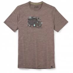 Smartwool - Merino Sport 150 Overland Adventure S/S Graphic - T-shirt en laine mérinos -Tée-shirts Soldes smartwool merino sport 150 overland adventure s s graphic t shirt en laine merinos 3