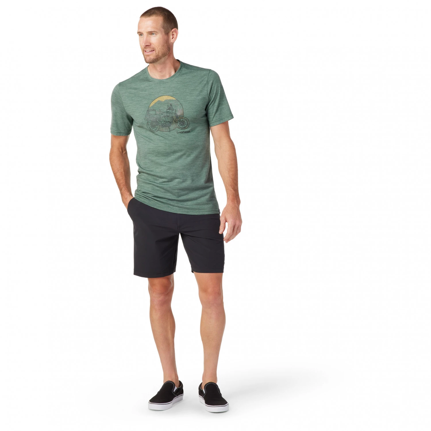 Smartwool - Merino Sport 150 Overland Trek S/S Graphic - T-shirt en laine mérinos 2 Smartwool - Merino Sport 150 Overland Trek S/S Graphic - T-shirt en laine mérinos – Image 2