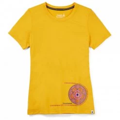 Smartwool - Women's Merino Sport 150 Crankset S/S Graphic - T-shirt -Tée-shirts Soldes smartwool womens merino sport 150 crankset s s graphic t shirt 1
