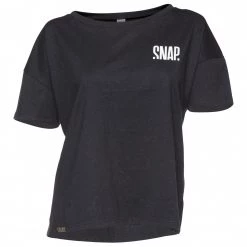Snap - Women's Croptop Hemp - T-shirt -Tée-shirts Soldes snap womens croptop hemp t shirt 1