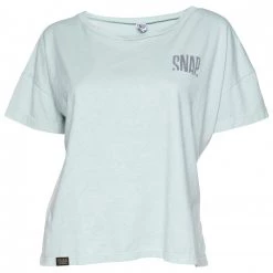 Snap - Women's Croptop Hemp - T-shirt -Tée-shirts Soldes snap womens croptop hemp t shirt 2