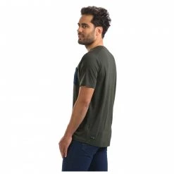 Stoic - Merino150 MMXX. Pocket Tee - T-shirt en laine mérinos -Tée-shirts Soldes stoic merino150 mmxx pocket tee t shirt en laine merinos detail 11