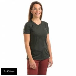 Stoic - Women's Merino150 HeladagenSt. Artwork slim - T-shirt en laine mérinos -Tée-shirts Soldes stoic womens merino150 heladagenst artwork slim t shirt en laine merinos detail 10