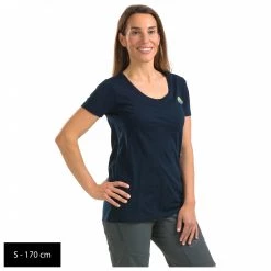Stoic - Women's Merino150 HeladagenSt. Mountain - T-shirt en laine mérinos -Tée-shirts Soldes stoic womens merino150 heladagenst mountain t shirt en laine merinos detail 10