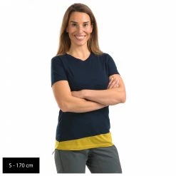 Stoic - Women's Merino150 HeladagenSt. T-Shirt Multi slim - T-shirt en laine mérinos -Tée-shirts Soldes stoic womens merino150 heladagenst t shirt multi slim t shirt en laine merinos detail 10