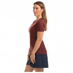 Stoic - Women's Merino150 HeladagenSt. T-Shirt slim - T-shirt en laine mérinos -Tée-shirts Soldes stoic womens merino150 heladagenst t shirt slim t shirt en laine merinos detail 11
