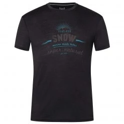 Super.natural - Pray for Snow Tee - T-shirt en laine mérinos -Tée-shirts Soldes supernatural pray for snow tee t shirt en laine merinos 1