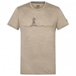 Super.natural - Sup Line Tee - T-shirt en laine mérinos -Tée-shirts Soldes supernatural sup line tee t shirt en laine merinos 1