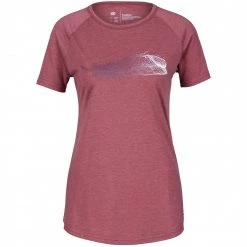 Tentree - Women's Feather Wave S/S Tee - T-shirt -Tée-shirts Soldes tentree womens feather wave s s tee t shirt 3