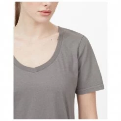 Tentree - Women's Natural Dye V-Neck T-Shirt - T-shirt -Tée-shirts Soldes tentree womens natural dye v neck t shirt t shirt detail 5