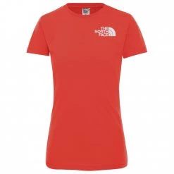 The North Face - Women's S/S Easy Tee - T-shirt -Tée-shirts Soldes the north face womens s s easy tee t shirt bf 3