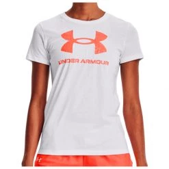 Under Armour - Women's Live Sportstyle Graphic S/S - T-shirt -Tée-shirts Soldes under armour womens live sportstyle graphic s s t shirt 1