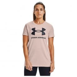 Under Armour - Women's Live Sportstyle Graphic S/S - T-shirt -Tée-shirts Soldes under armour womens live sportstyle graphic s s t shirt detail 3
