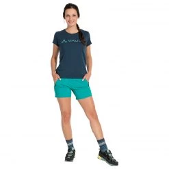 Vaude - Women's Logo Shirt - T-shirt -Tée-shirts Soldes vaude womens logo shirt t shirt detail 3