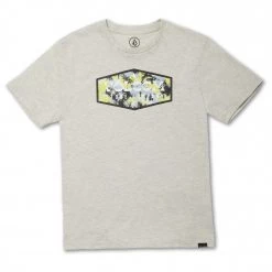 Volcom - Kid's MFG Fill Heather S/S - T-shirt -Tée-shirts Soldes volcom kids mfg fill heather s s t shirt 1