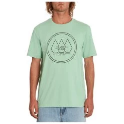 Volcom - Tri Stone Heather T-Shirt - T-shirt -Tée-shirts Soldes volcom tri stone heather t shirt t shirt 2
